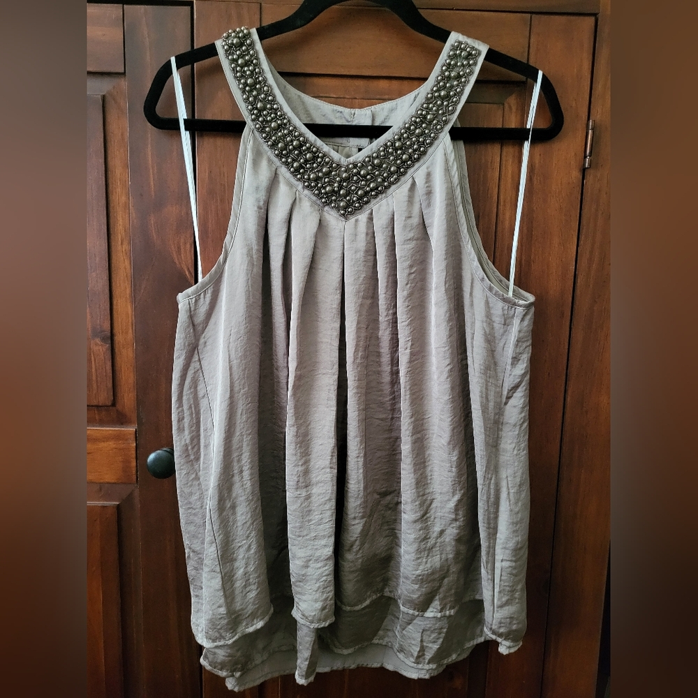 Taupe Halter Top